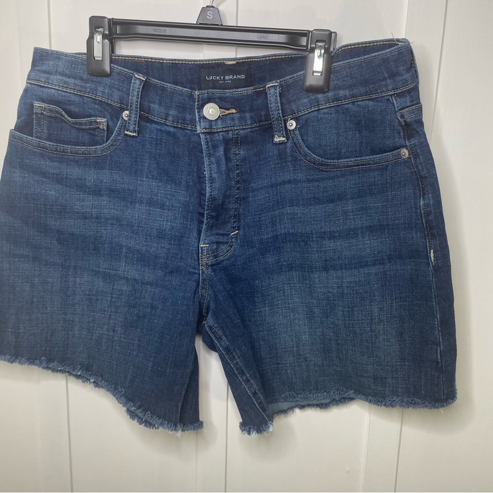 Lucky Brand Ava Mid Rise Shorts Size 6/28